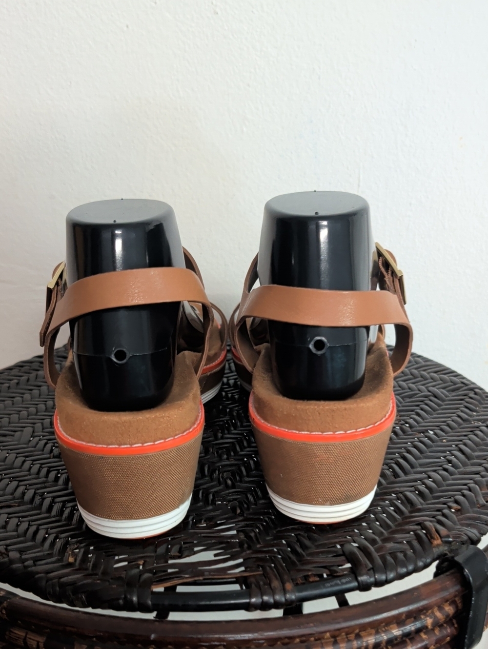 Cole Haan Grand Os Heels Sandals Size 9 B  Buckle Strap Open Toe - Picture 7 of 12